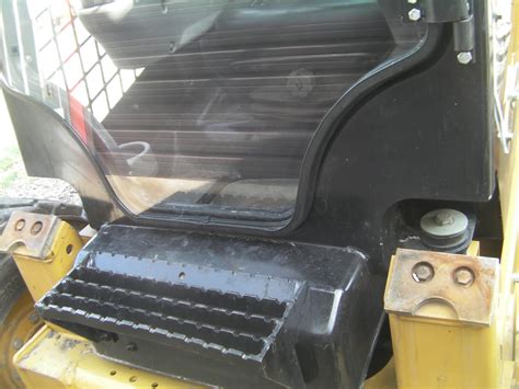 door latch for cat skid steer|caterpillar skid steer front door.